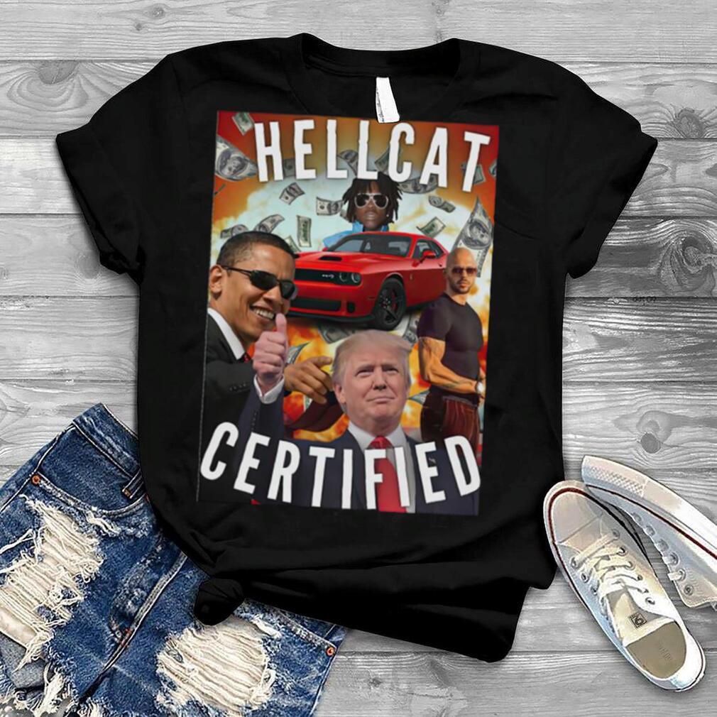 Obama and Trump Hellcat Certified shirt