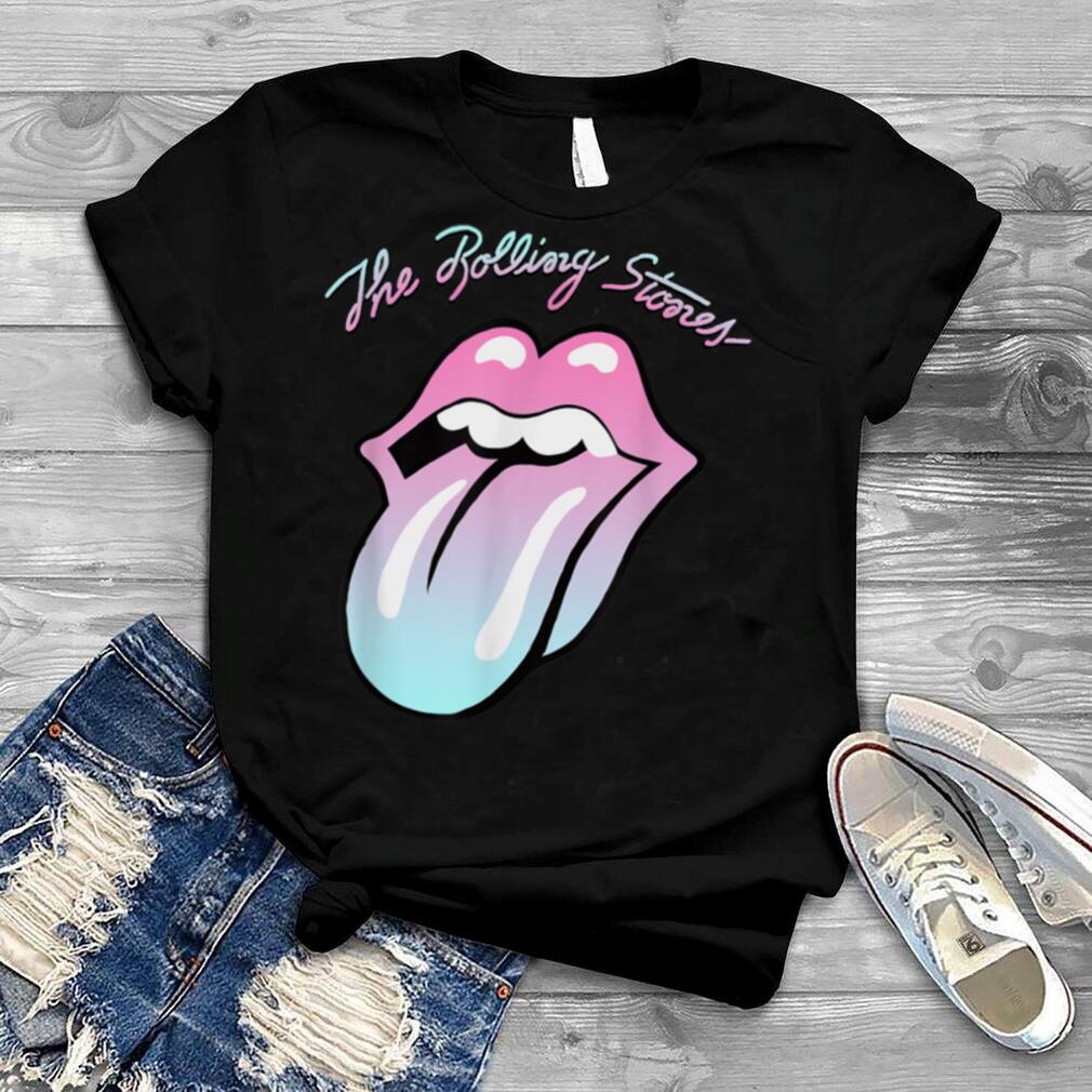 Official Rolling Stones Gradient Tongue T Shirt