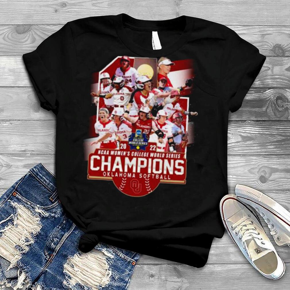 Oklahoma Sooners 2022 NCAA women’s college world series champions shirt