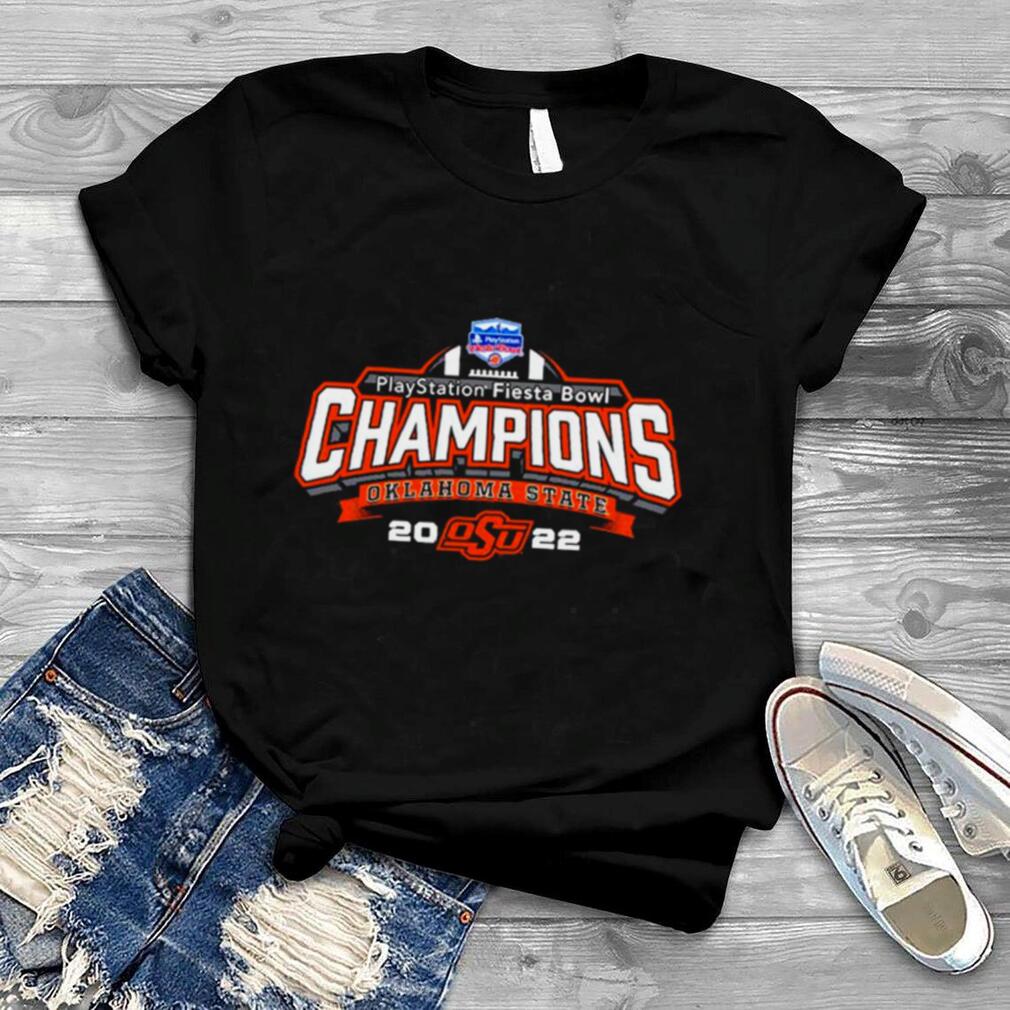 Oklahoma State Cowboys Playstation Fiesta Bowl Champions 2022 Shirt