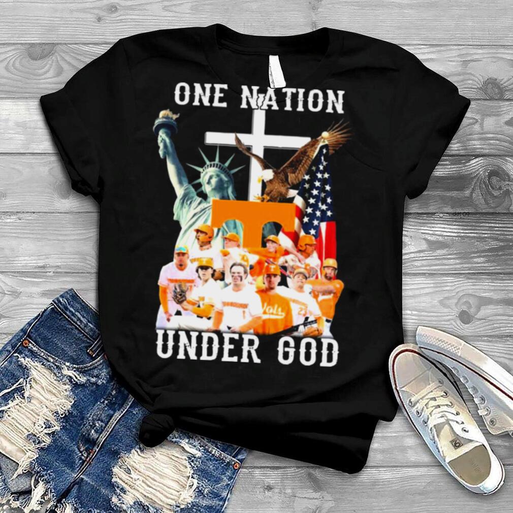 One Nation Under God Tennessee Volunteers 2022 Shirt