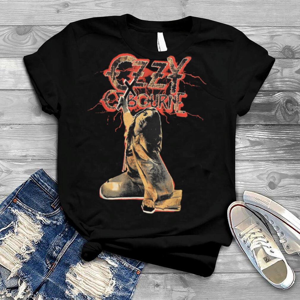Ozzy Osbourne   Red Lightning T Shirt