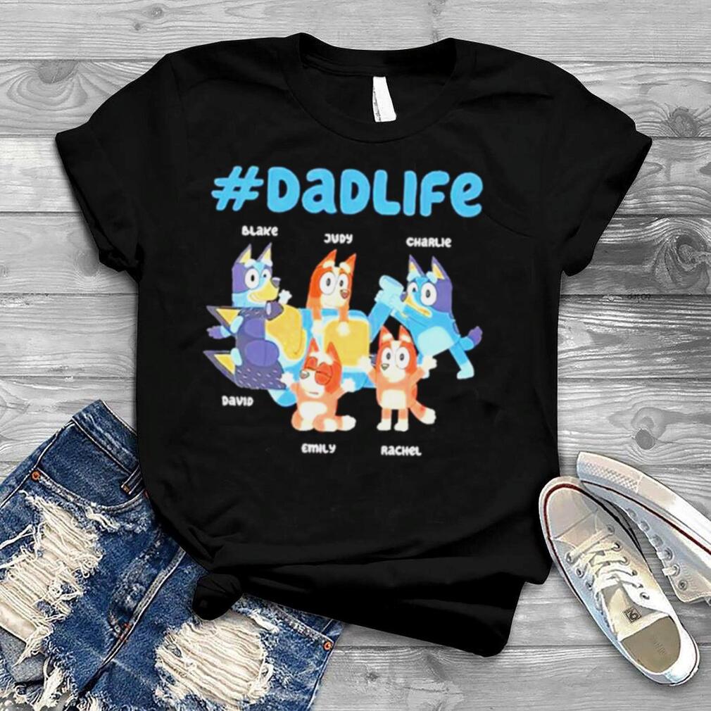 Personalized Bluey Dad Bluey Family T Shirt