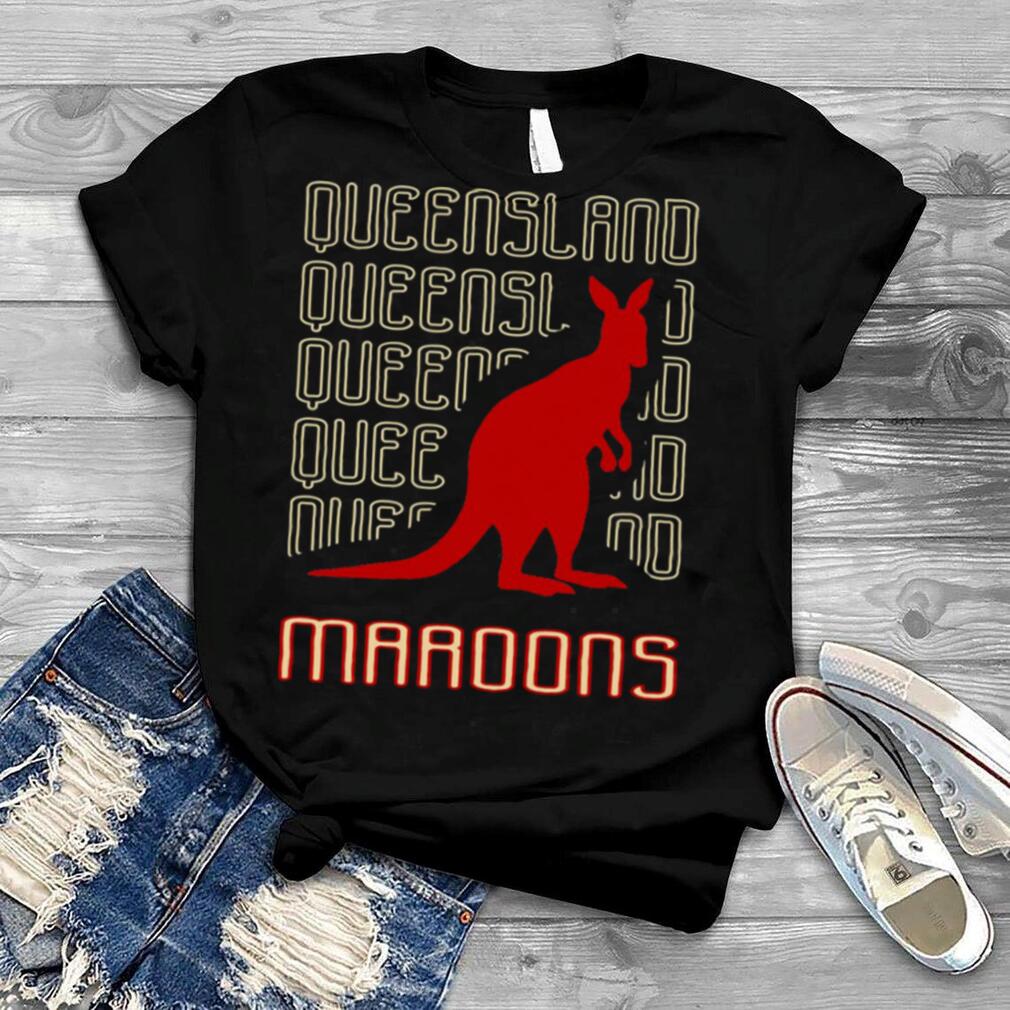 Queensland Maroons Kangaroo shirt