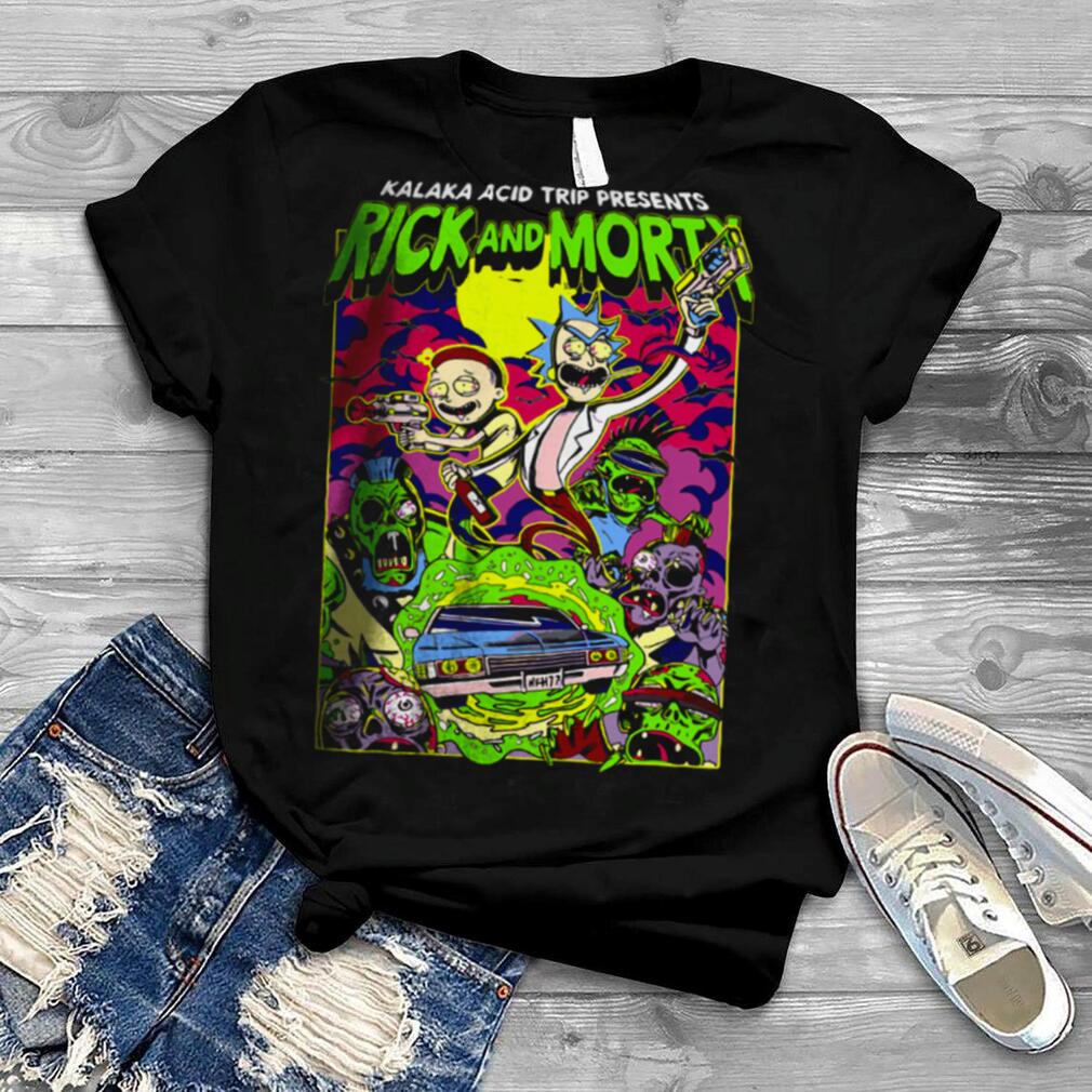 Rick and Morty Kalaka acid trip presents shirt