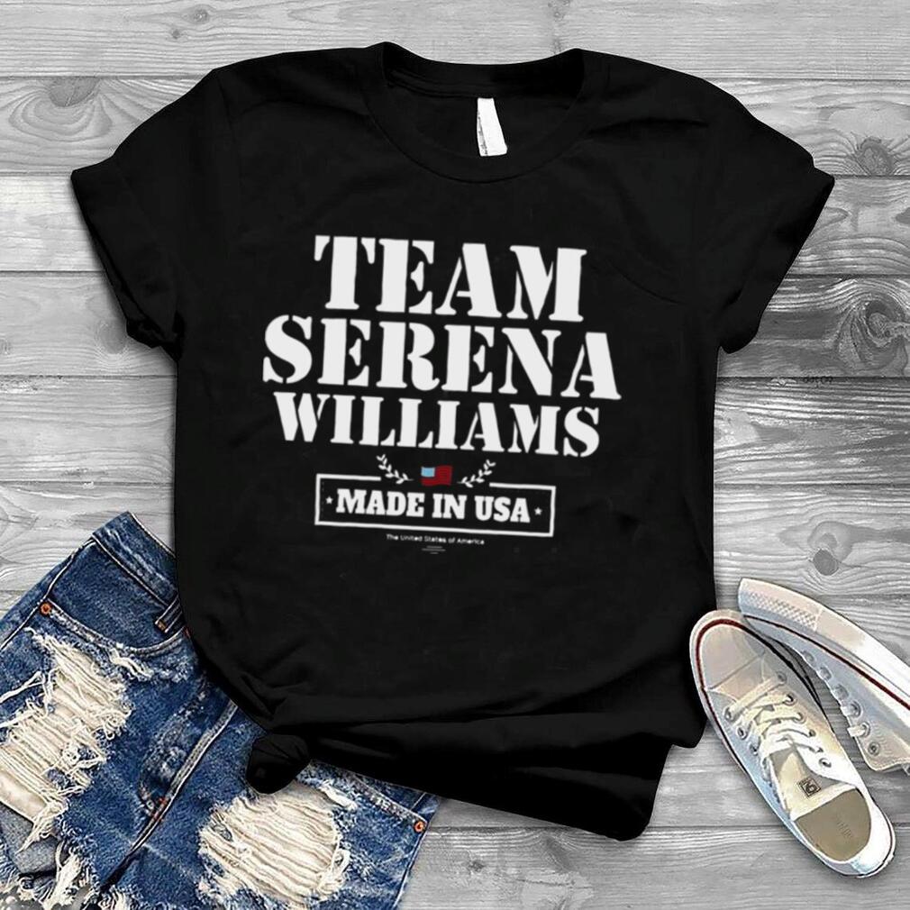 Serena Williams Tennis Made In USA Shirt
