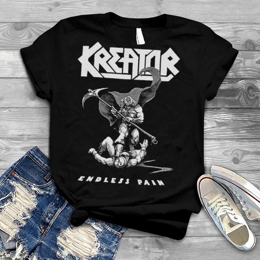 Skull Band Kreator Retro Rock Band shirt