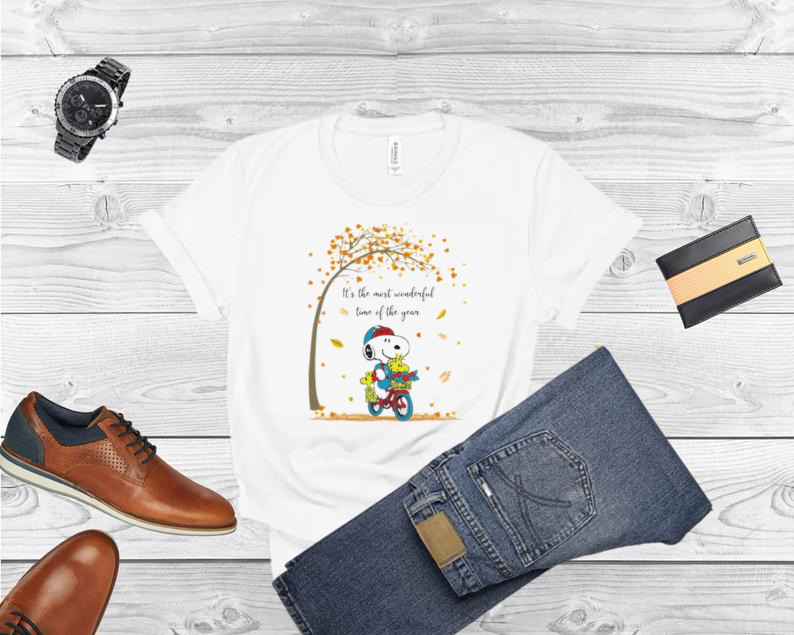 Snoopy and Woodstock It’s the most wonderful time of the year 2022 shirt