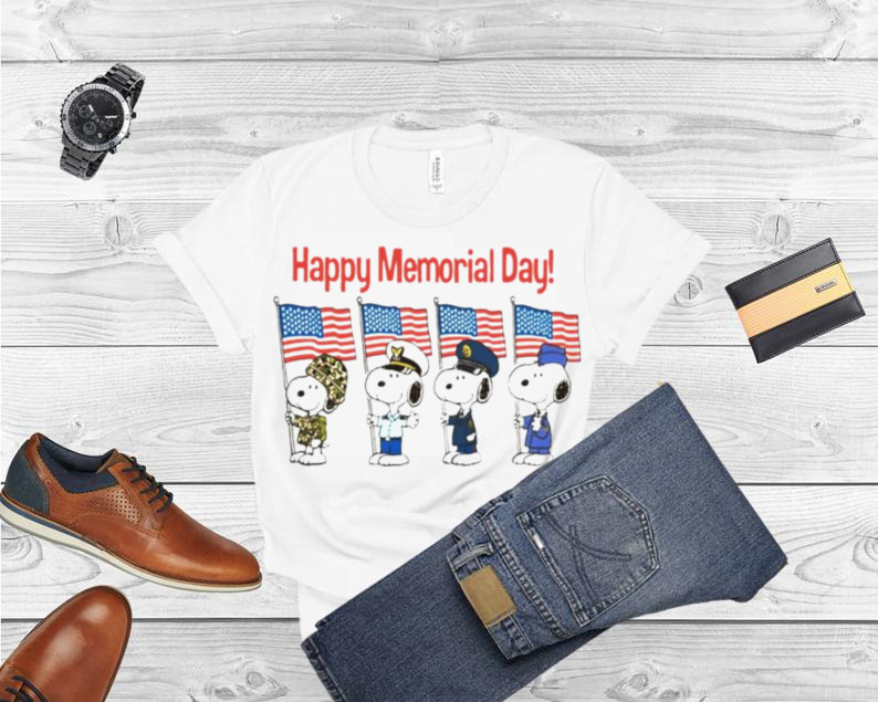 Snoopy happy memorial day shirt