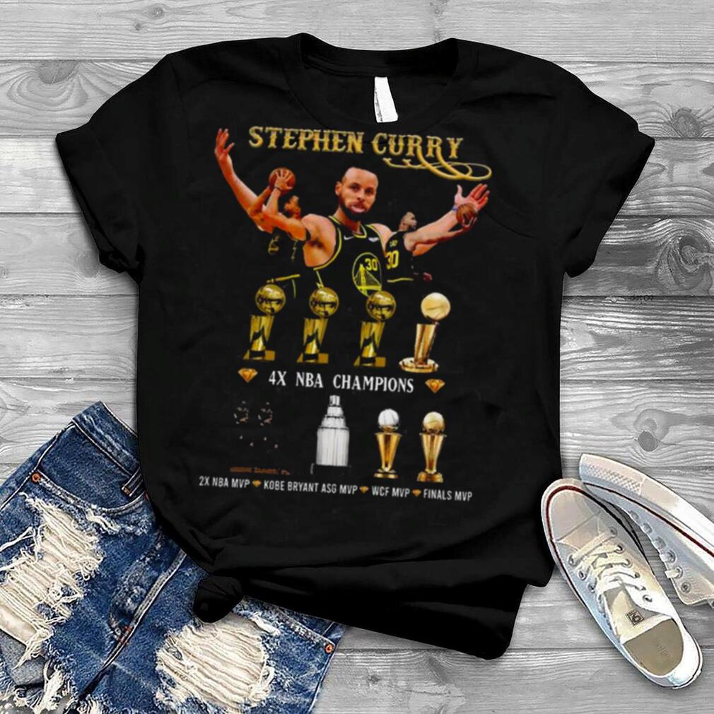 Stephen Curry 4X NBA champions 2x NBA MVP shirt