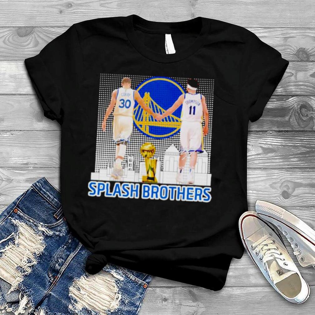 Stephen Curry and Klay Thompson Splash Brothers shirt