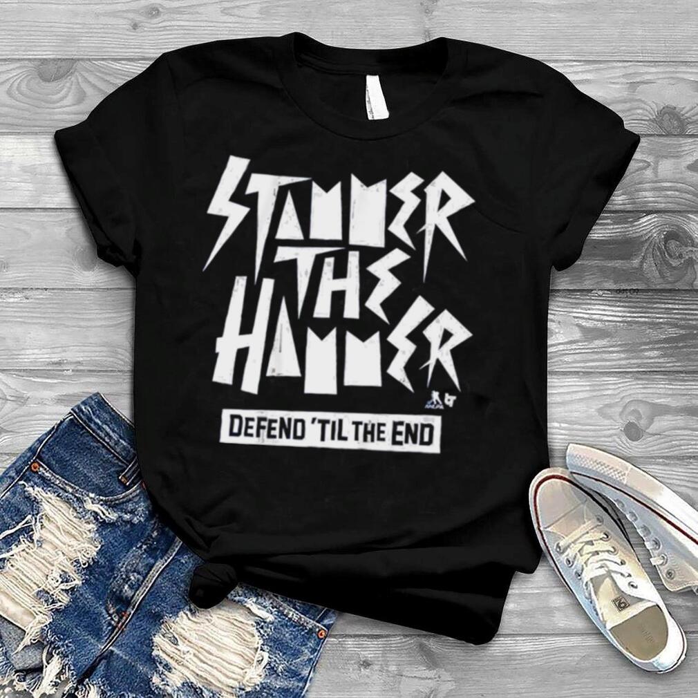 Steven Stamkos Stammer The Hammer Text Shirt