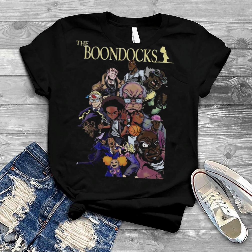 Summary Characters The Boondocks Cartoon shirt