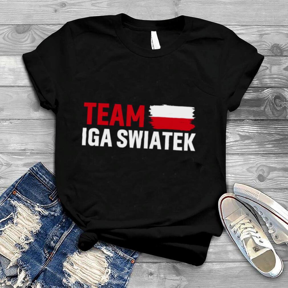 Team Iga Swiatek Poland Flag shirt
