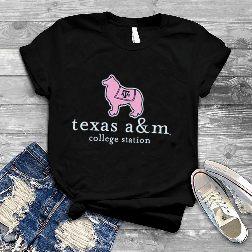 Texas A&M Reveille Vineyard T Shirt