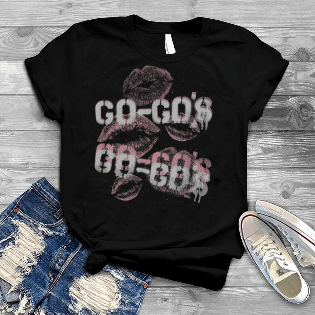 The Go Go's   Lipstick Kisses T Shirt B09JS5W8YY