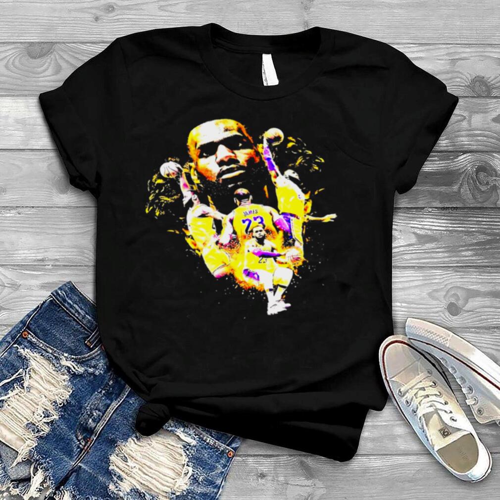 The King LeBron James art 2022 T shirt