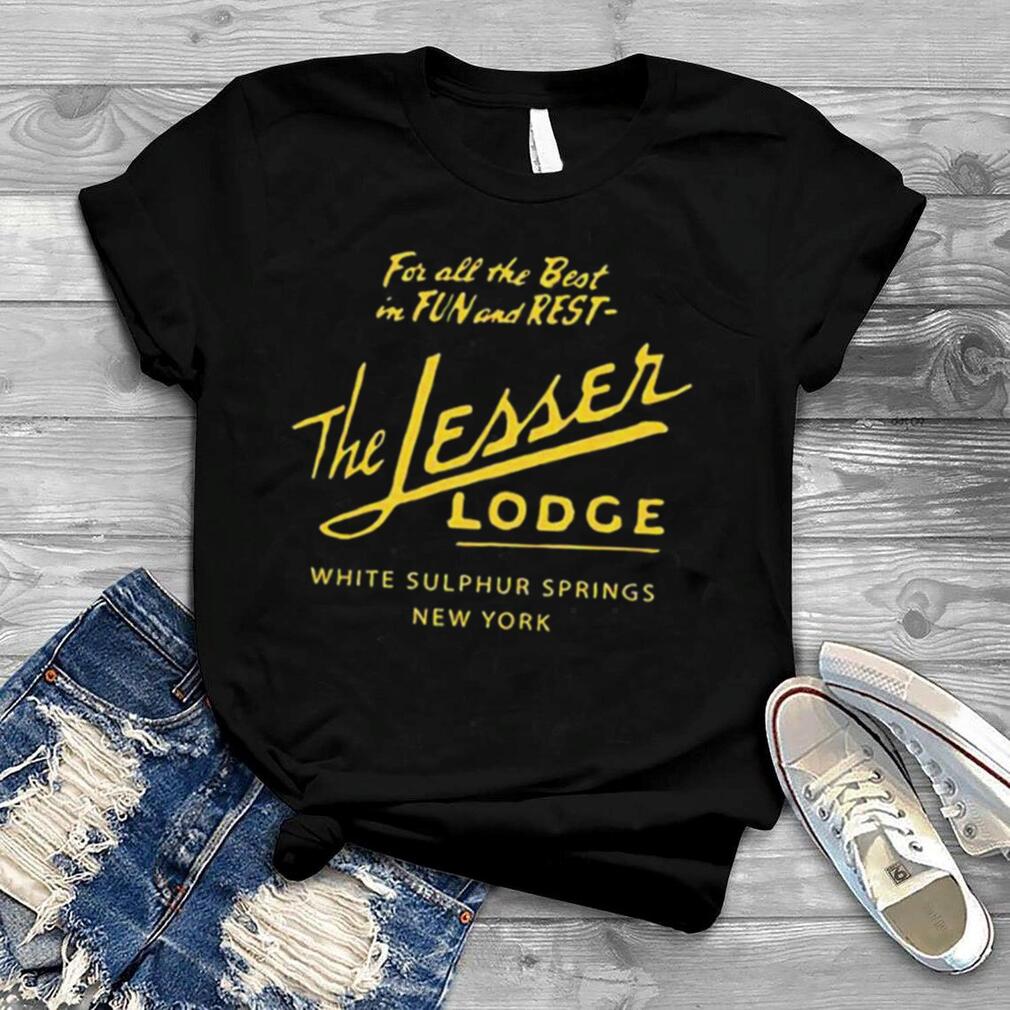 The Lesser Lodge Sulphur Springs New York shirt
