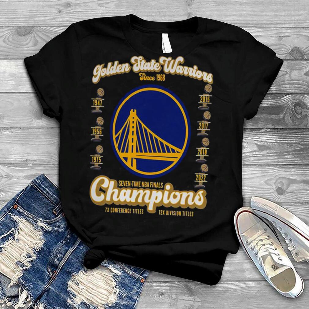 The Seven Time NBA Finals Champions Of Golden State Warriors Shirt