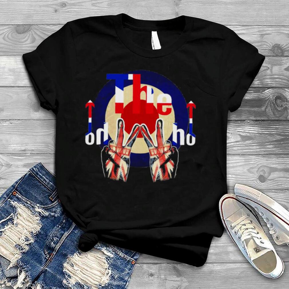 The Who Finger The Who Band Legends American Flag Shirt