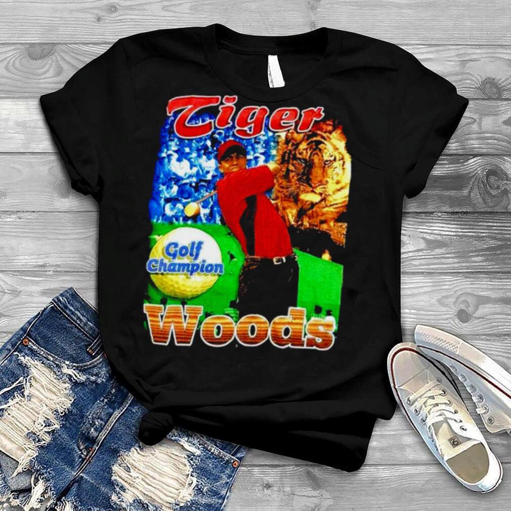 Tiger Woods Golf Champion shirt
