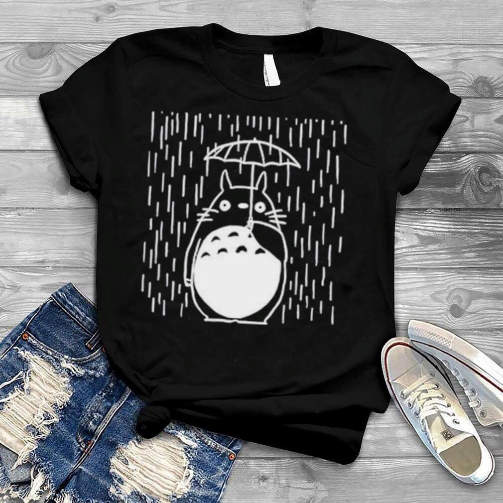 Totoro in the rain shirt