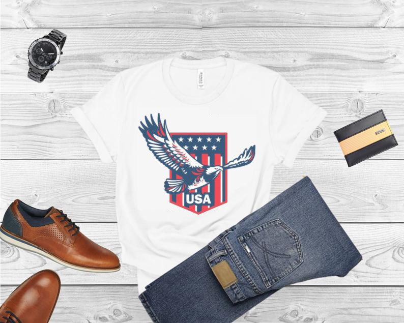 Usa Bald Eagle 4th Of July Stars And Stripes Shield Independence Day shirt
