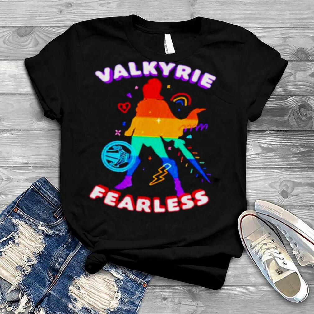 Valkyrie Marvel pride month shirt