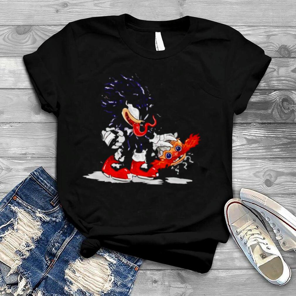 Venom Sonic game mashup shirt