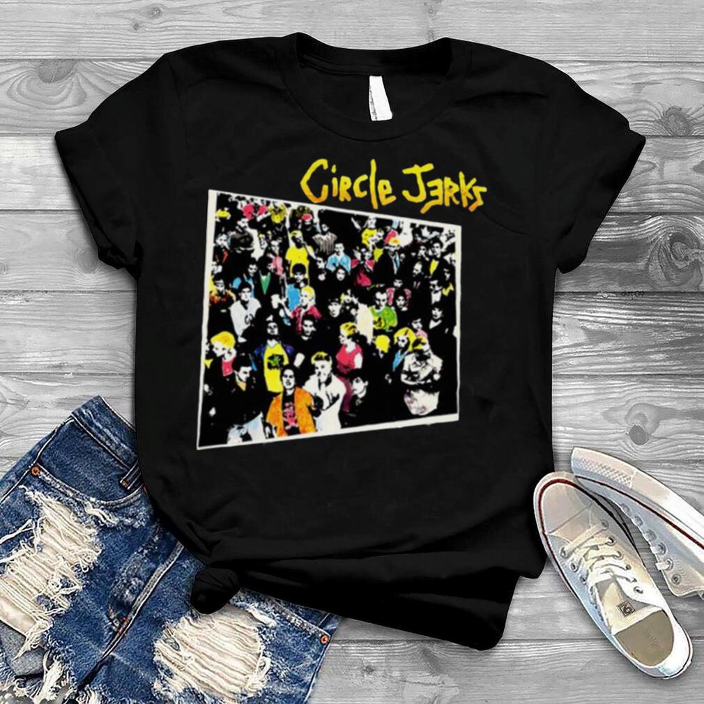 Vintage Design Circle Jerks Rock Band shirt