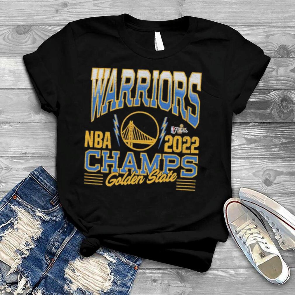 Vintage Golden State Warriors ’47 2022 NBA Finals Champions Franklin T Shirt