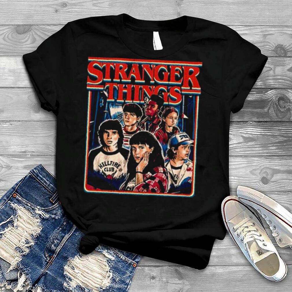 Vintage Stranger Things Hawkins Middle School Shirt