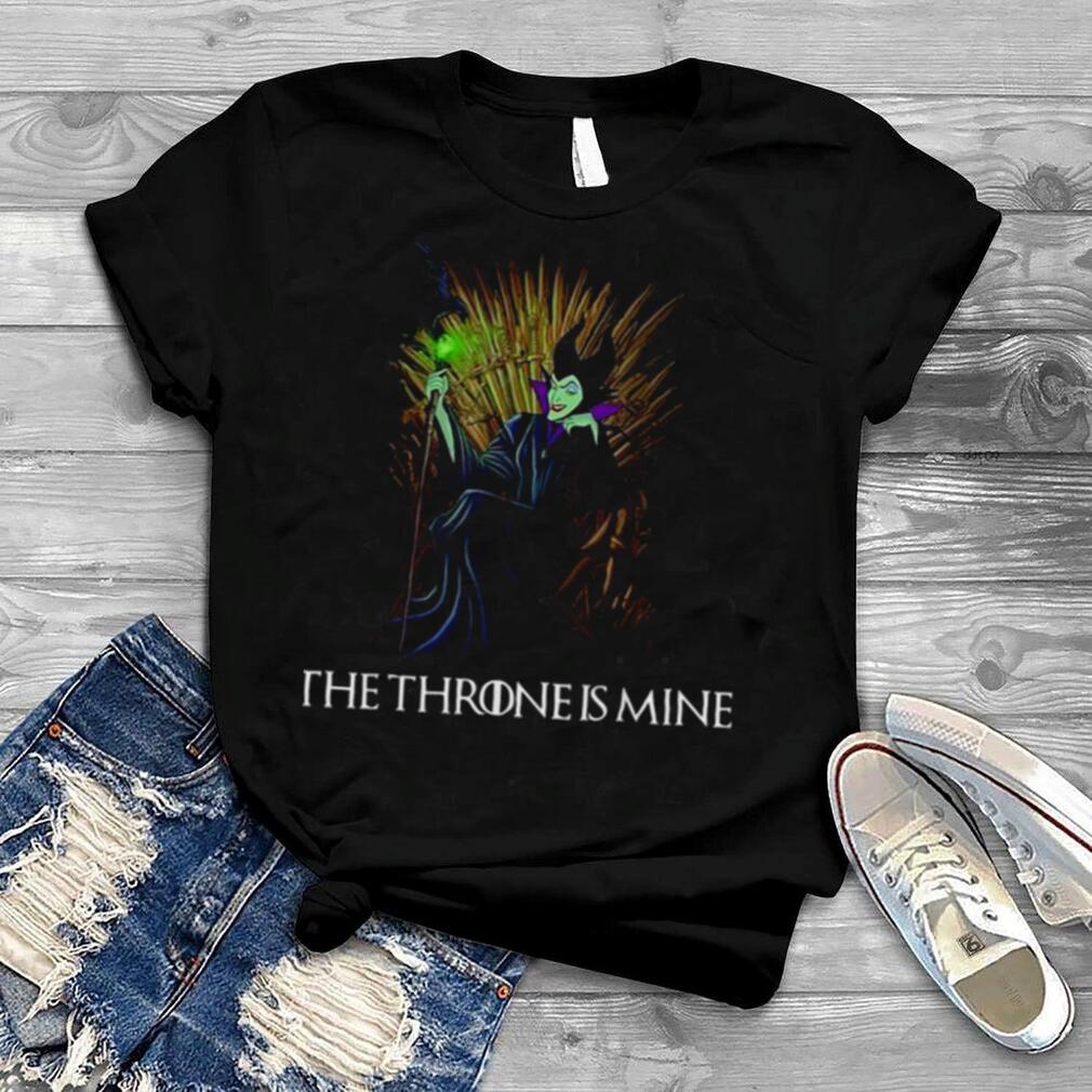 Vintage The Throne Is Mine Maleficent Sleeping Beauty shirt