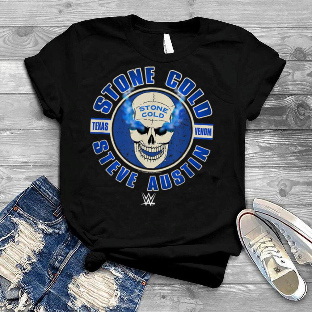WWE Stone Cold Steve Austin Skull Logo T Shirt