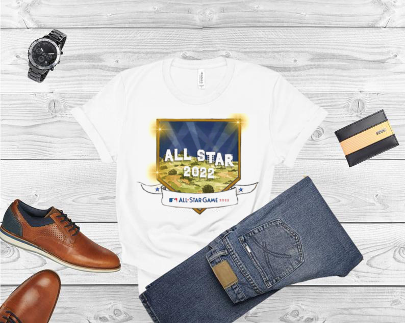 White 2022 MLB All Star Game All Stars Hill T Shirt