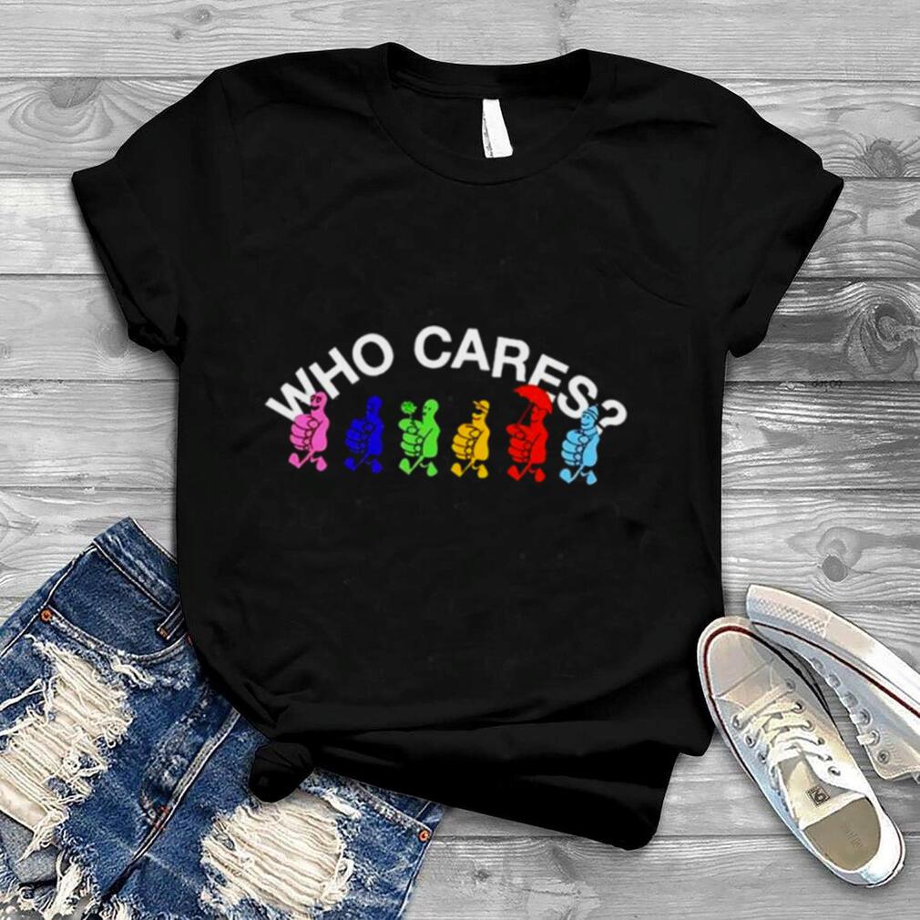 Who Cares Multicolor Hand shirt