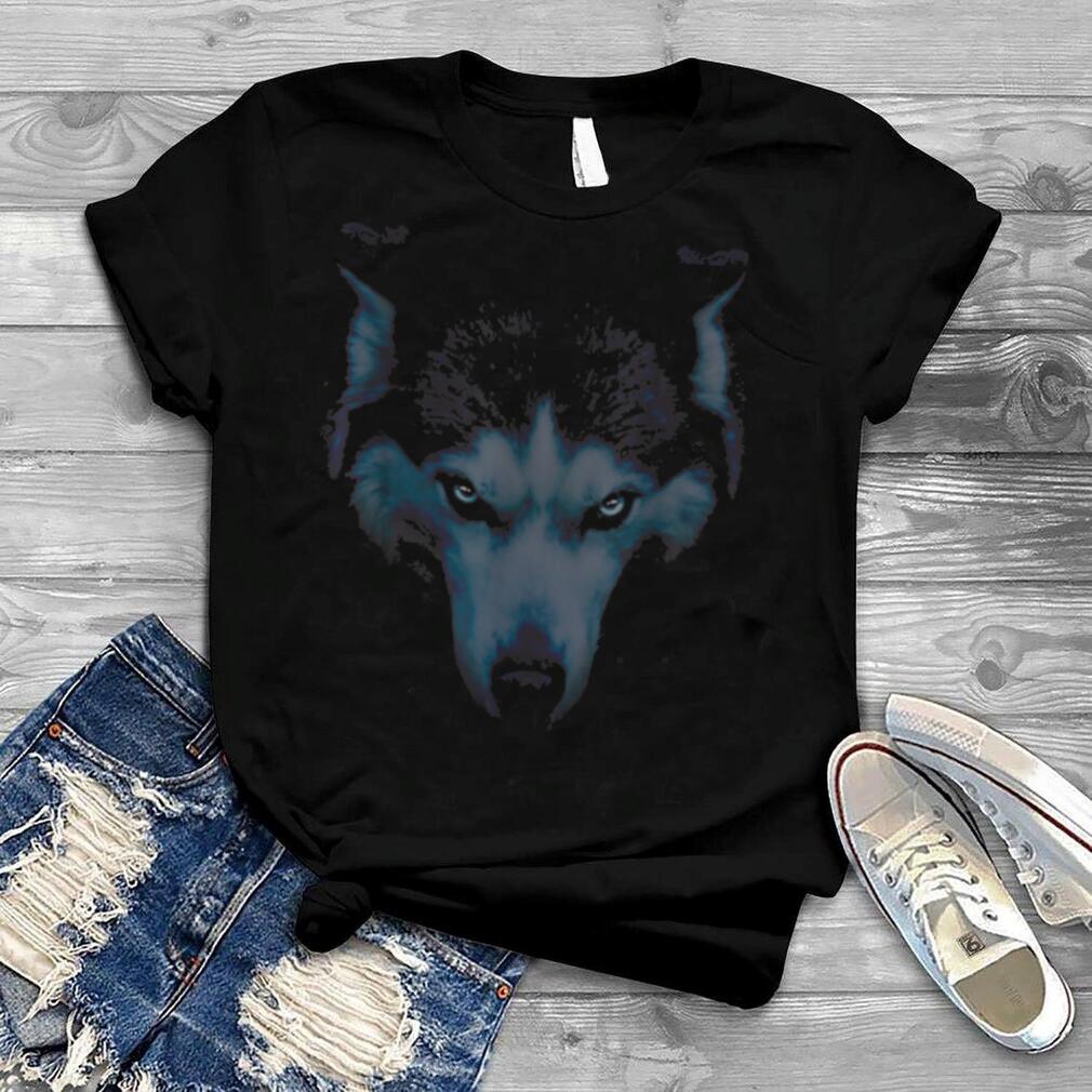 Wolf wolf silhouette wolves head predator wild animal nature T Shirt