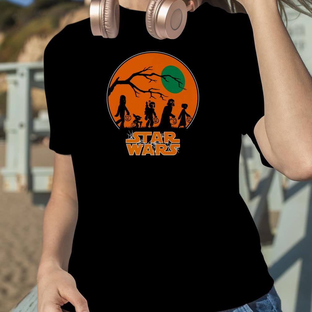 Star Wars Characters Trick Or Treat Halloween T-Shirt 