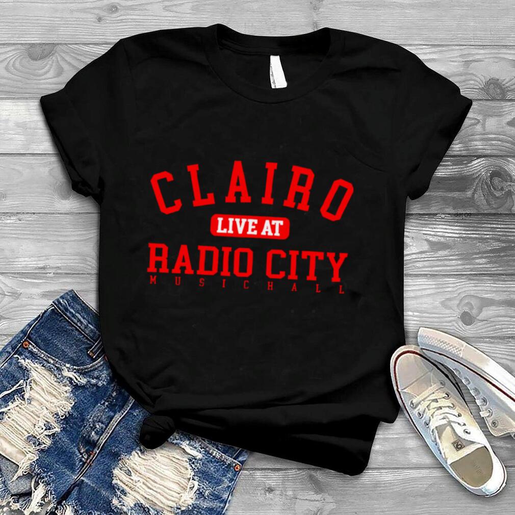 Clairo live at radio city shirt