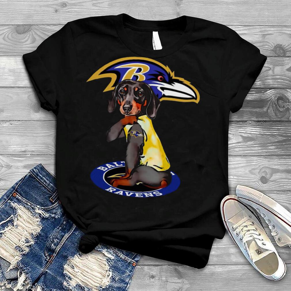 Dachshund Baltimore Ravens shirt