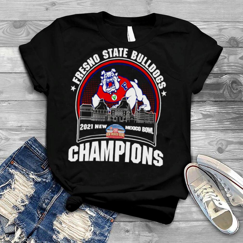 Fresno State Bulldogs 2021 New Mexico Bowl Champions shirt