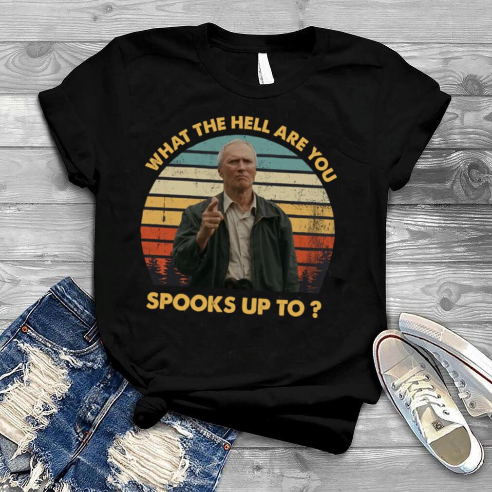 Gran Torino what the hell are you spooks up to vintage shirt