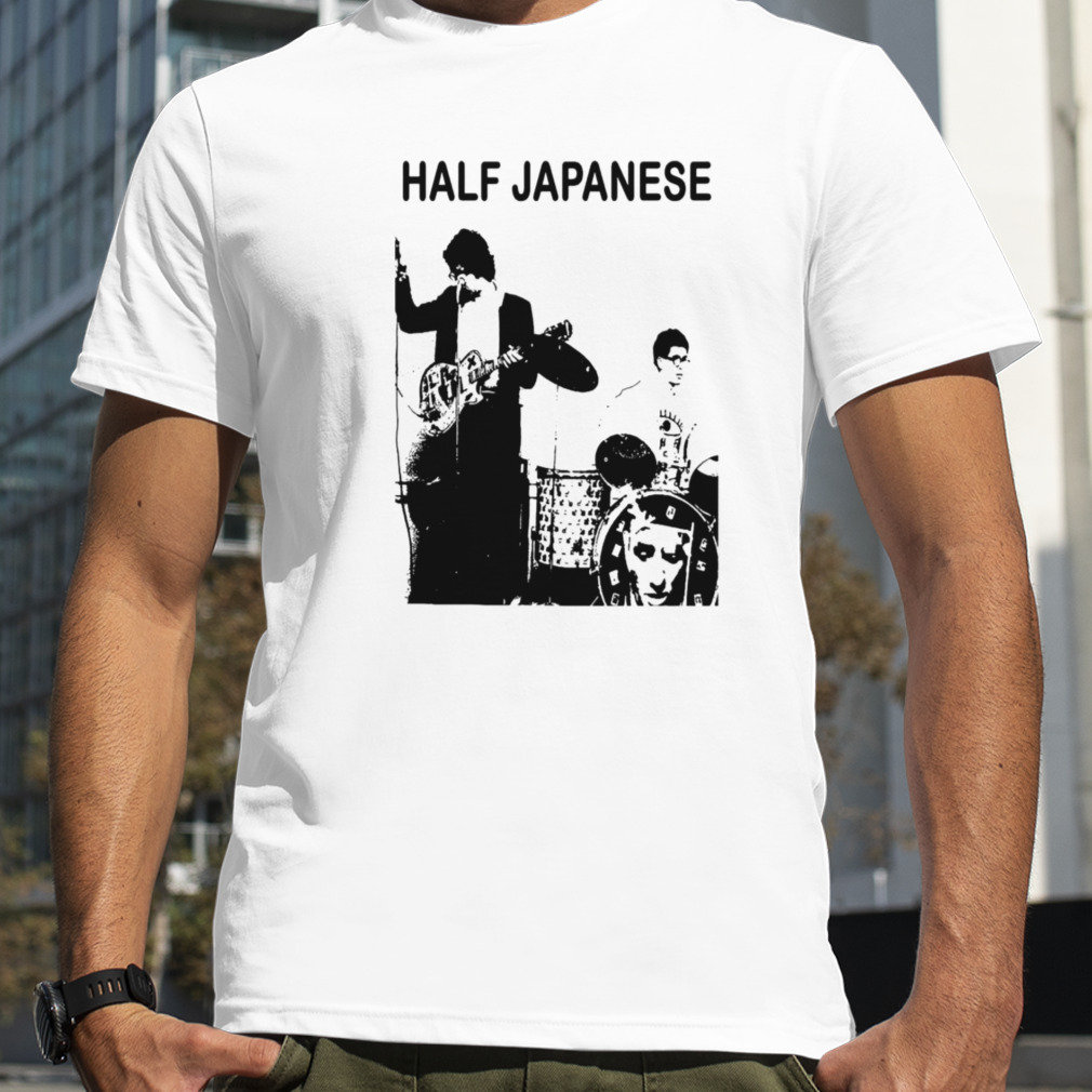 Graphic Half Japanese Rock Music shirt