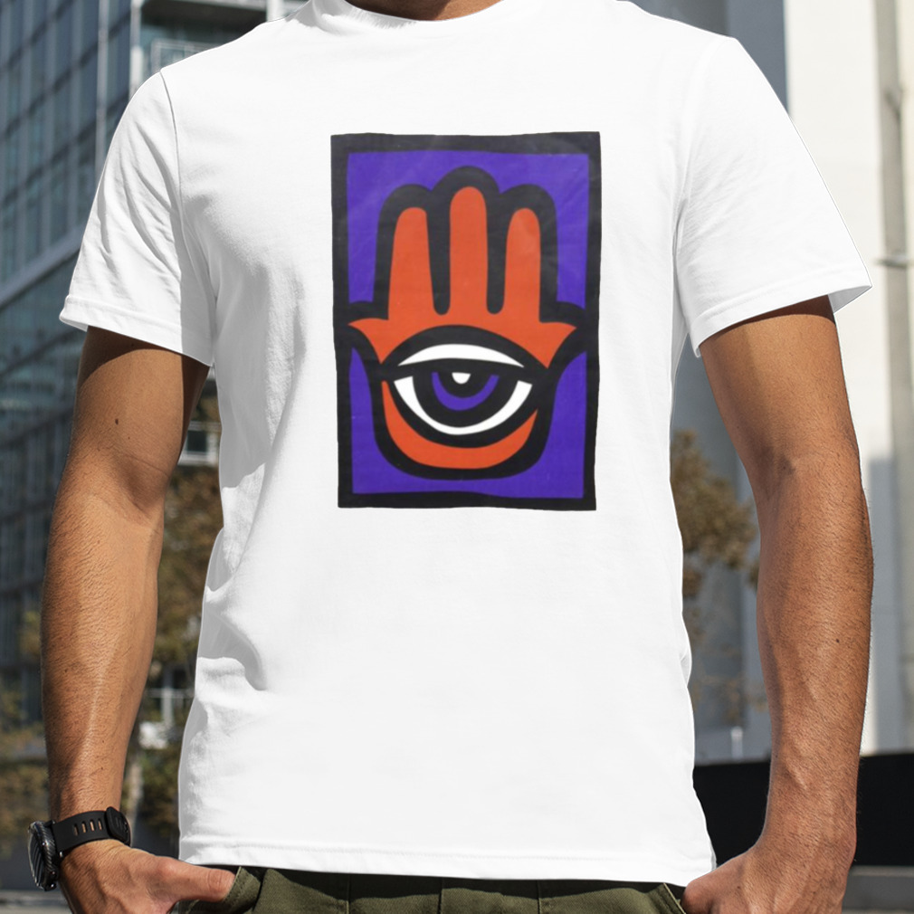 Hand Shine Eye Colored Design Hamsa shirt