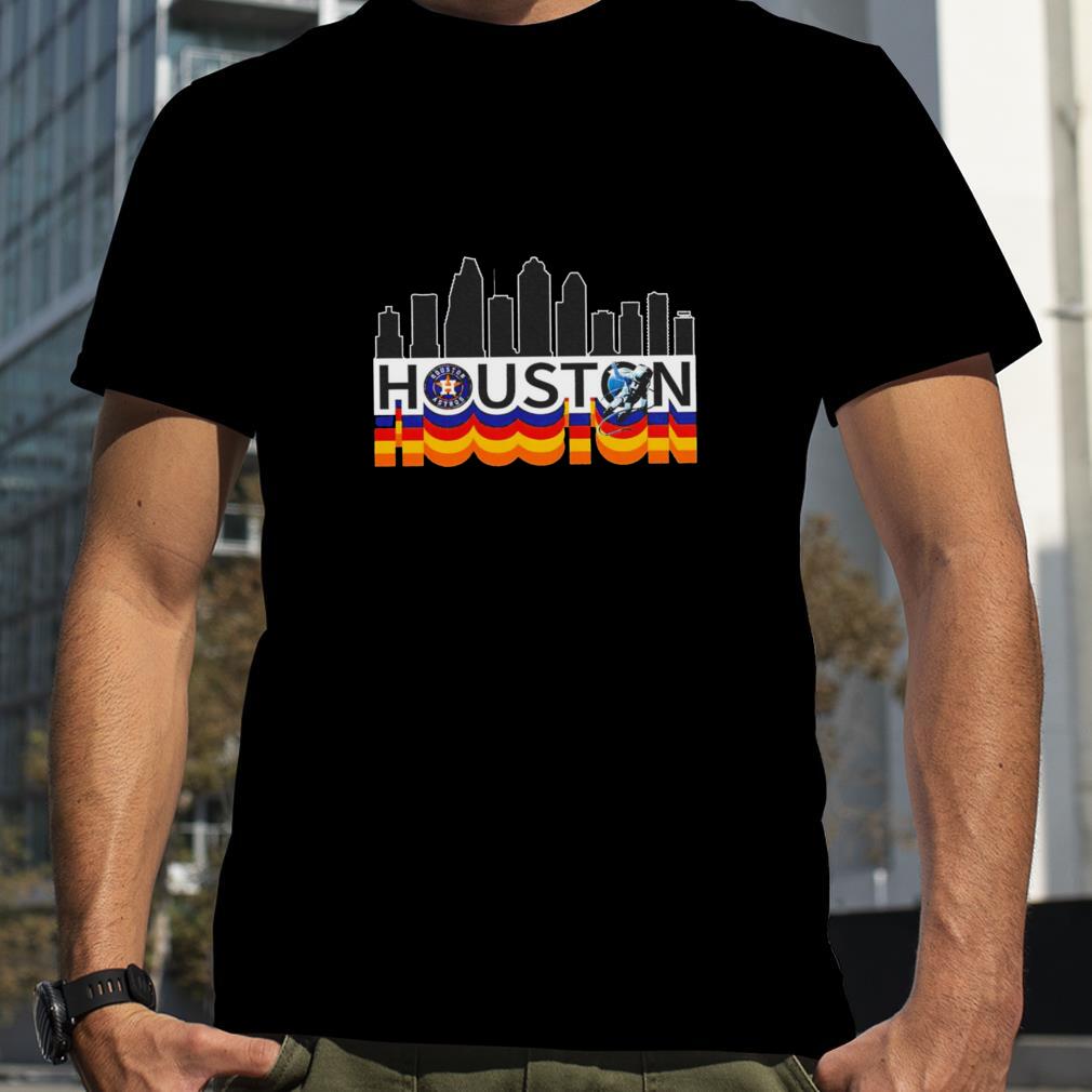 Houston Astros Space City logo funny 2022 T shirt