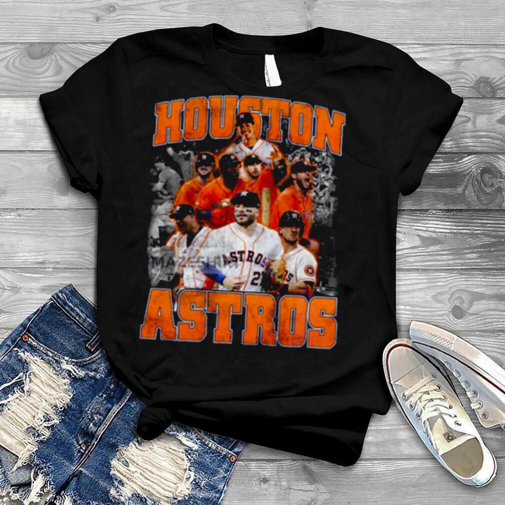 Houston Astros Vintage Baseball Art shirt