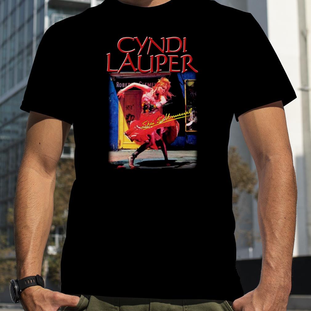 Iconic Moment Dancing Cyndi Lauper shirt
