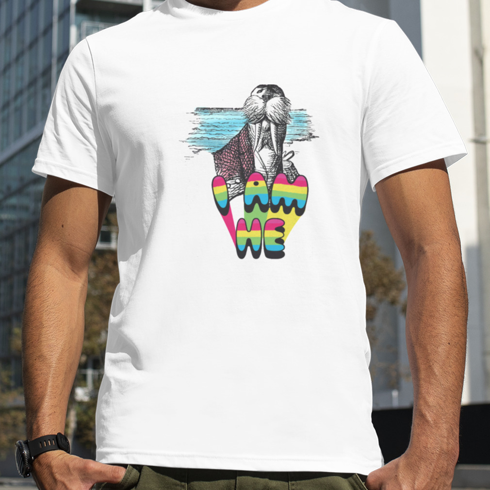 Inspired By The Fab Four I Am He Walrus Picture Shirt