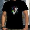 Marvel Deadpool Shirt Men's Space Trip Unicorn Kitty T Shirt