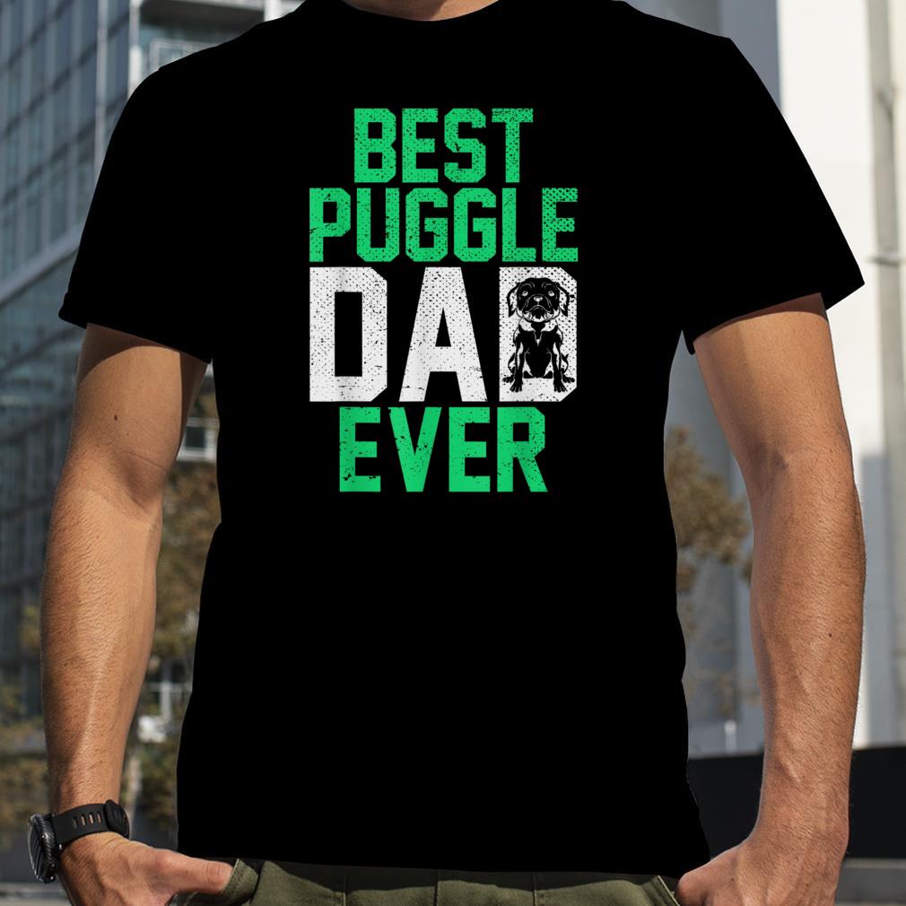 Mens Dog Lover Puggle Dad Pet Owner Fathers Day Animal Puggle T Shirt